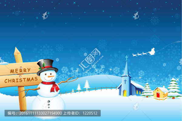 雪人的圣誕夜