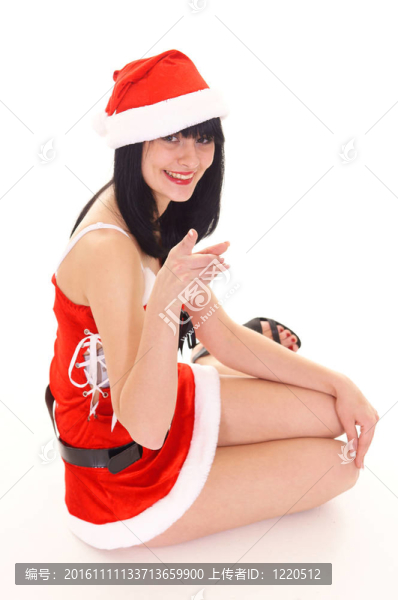 漂亮的雪之少女