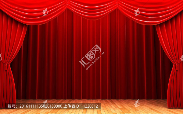 紅絨幕幕開幕
