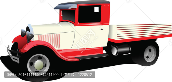 老式稀有卡車。