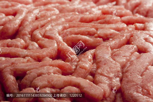 切碎的肉