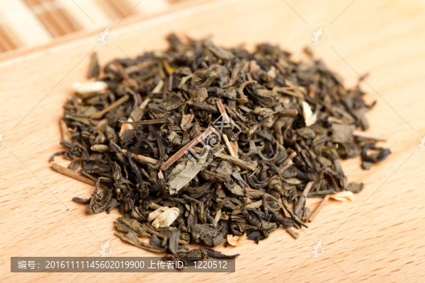 木制茉莉綠茶