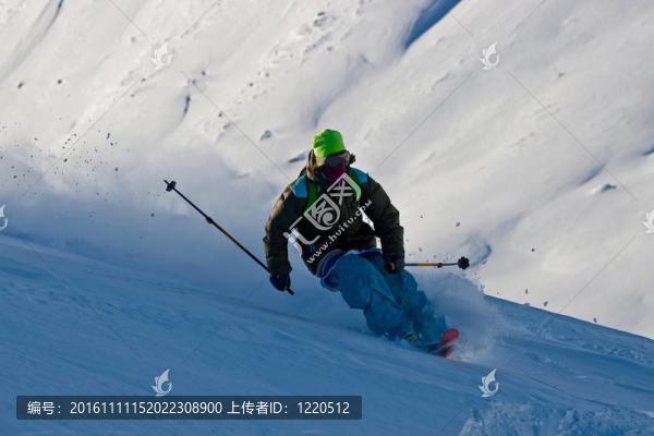 自私和粉雪