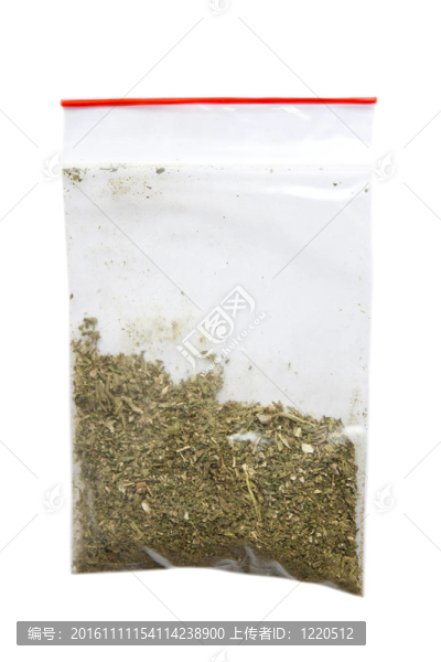 塑料袋中的醫(yī)用大麻