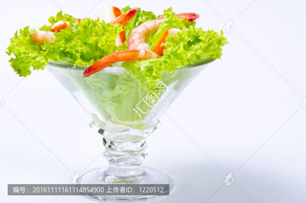 蝦仁沙拉
