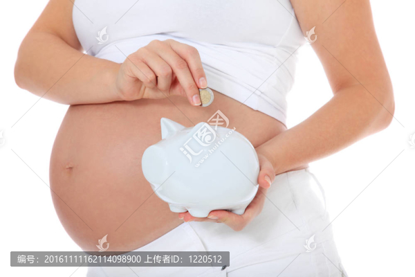 懷孕的女人