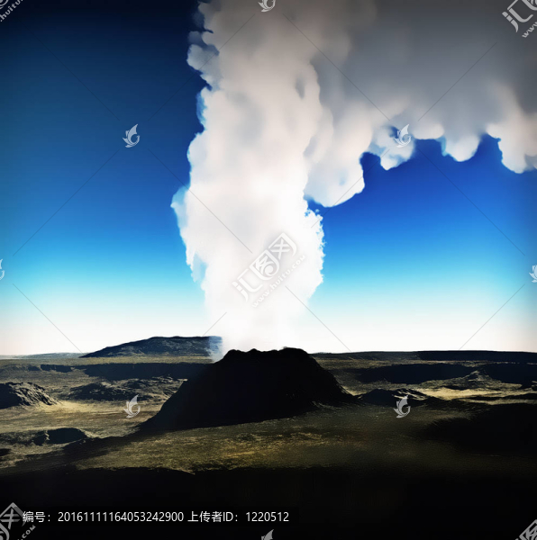 火山口