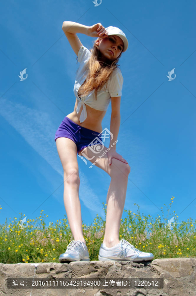 女子健身健康