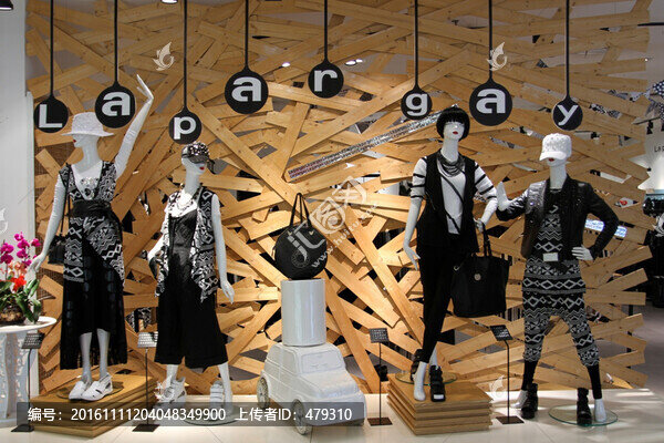 服裝專賣店,櫥窗,服裝專賣店櫥