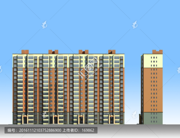 住宅樓立面圖