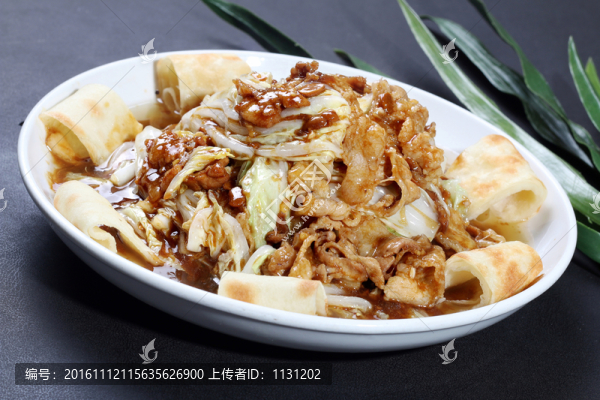 白菜罩餅