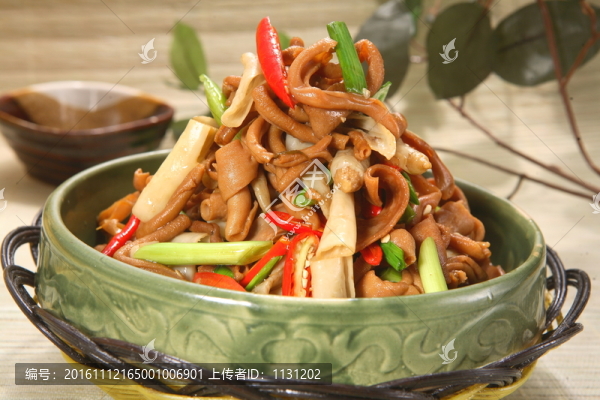 白椒炒鴨腸