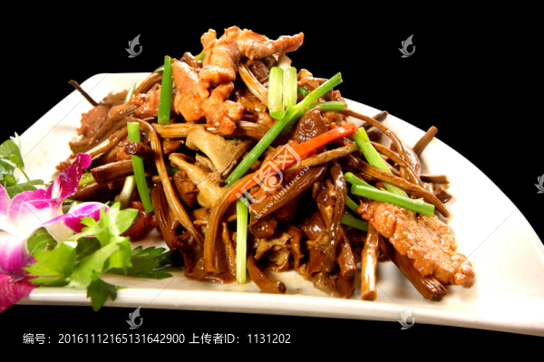 茶樹菇炒牛肉