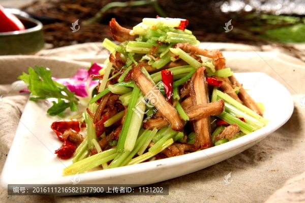 香芹手撕肉