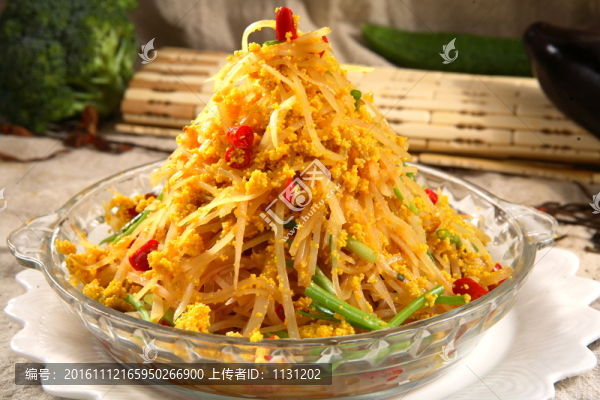 魚籽土豆絲