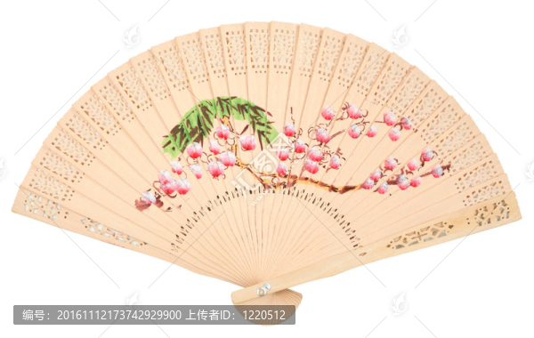 美麗的中國(guó)球迷孤立在白色背景