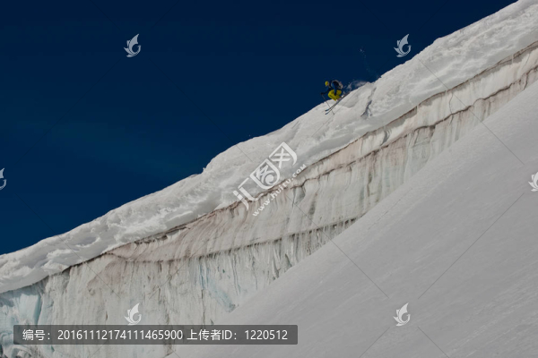 在山上