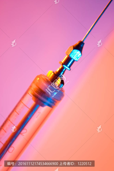舊玻璃注射器