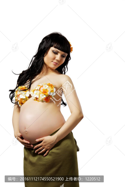 懷孕的女人