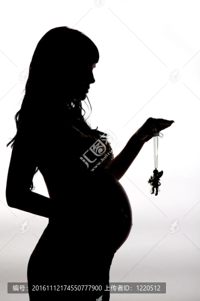 懷孕的女人