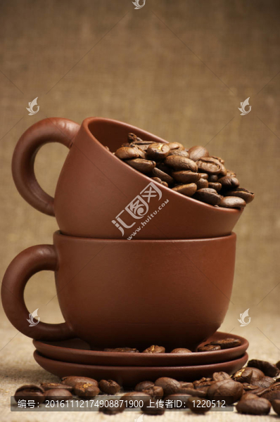 咖啡豆杯