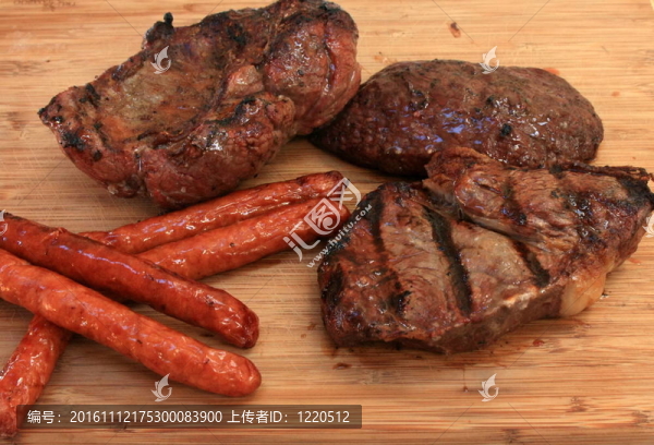 烤的肉