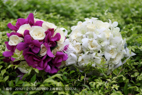 婚禮花束。