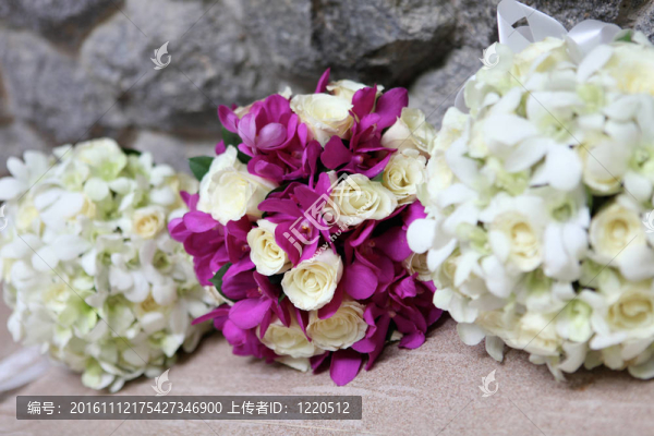 婚禮花束。