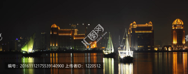 帆船在西灣；多哈