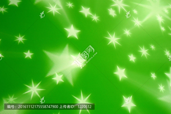 綠星背景