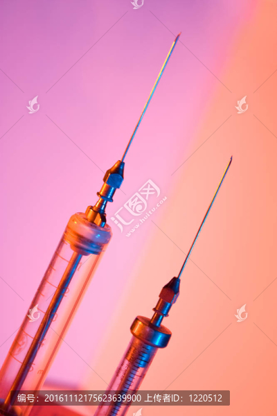 舊玻璃注射器