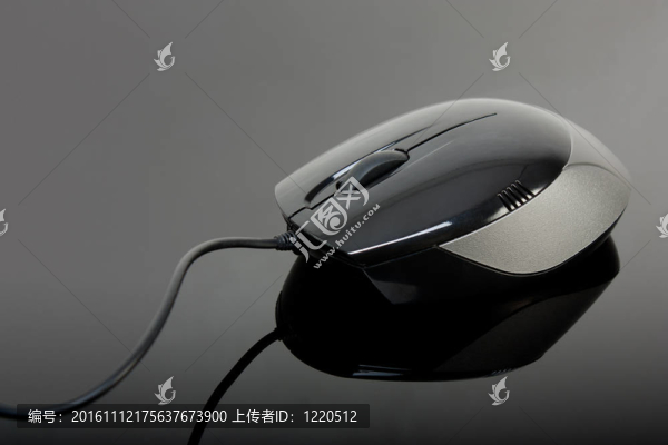 黑色的電腦鼠標(biāo)