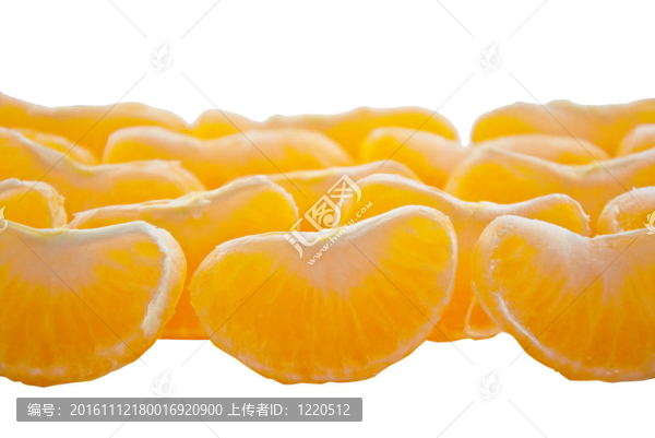 去皮橙片