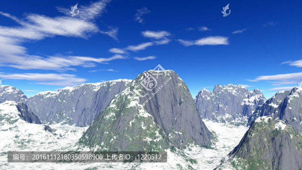 美麗的冬季景觀