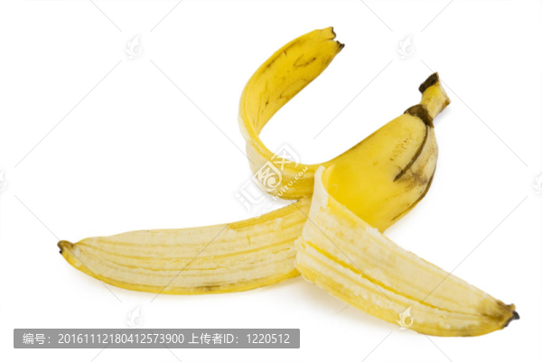 白底香蕉皮