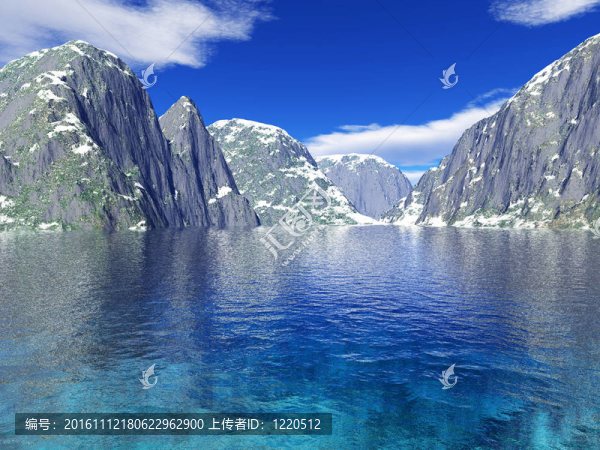 美麗的冬季景觀