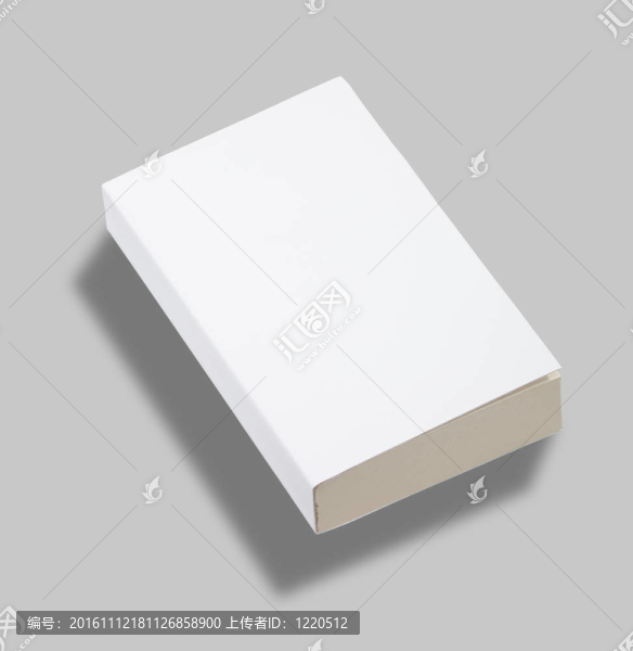 平裝書的封面空白W裁剪路徑