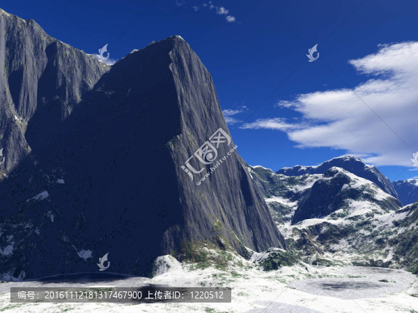 美麗的冬季景觀