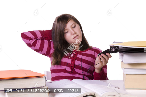 青年學生學習考試
