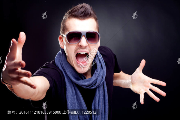 時尚男人的尖叫
