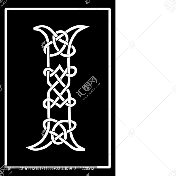 凱爾特結(jié)工作大寫字母I