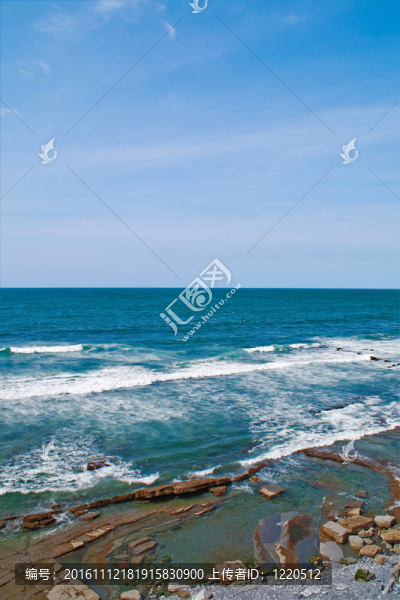 藍色的海洋