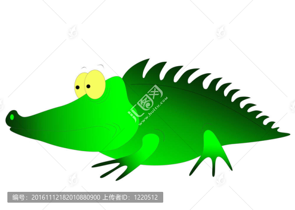有趣的鱷魚