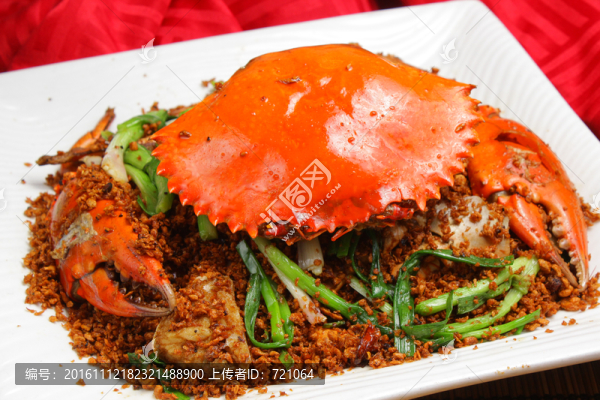 避風(fēng)塘炒蟹,炒辣蟹,香辣蟹