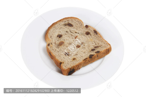 對葡萄面包板片