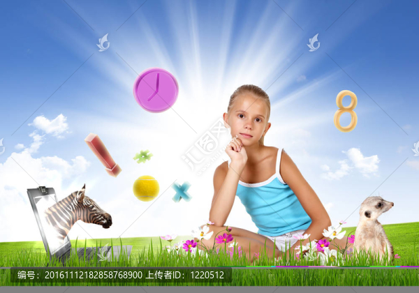 學(xué)校女孩與教育對(duì)象與符號(hào)