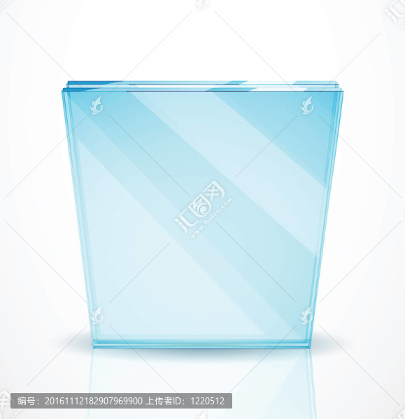 向量的玻璃板