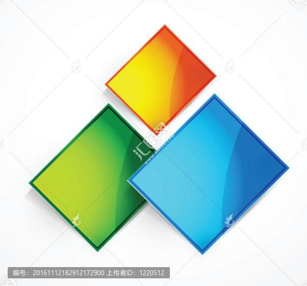 明亮的顏色標簽