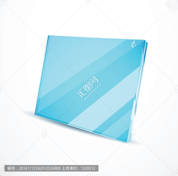 向量的玻璃板