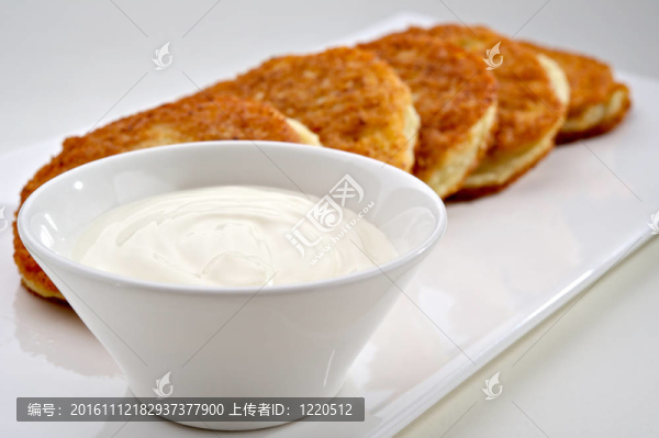 酸奶奶油土豆煎餅
